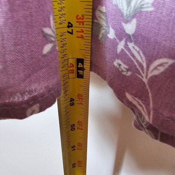 EUC HAYDEN LOS ANGELES LAVENDER FLORAL MIDI DRESS SIZE M - Picture 16 of 16